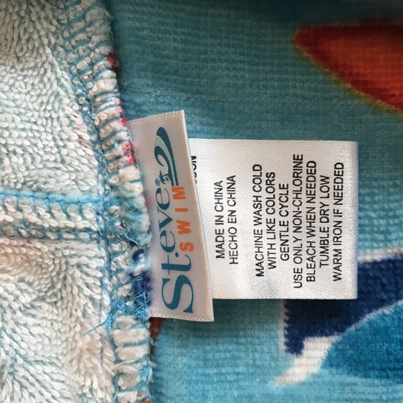 Kids surboard house coat, size XL (12) - Picture 3 of 4